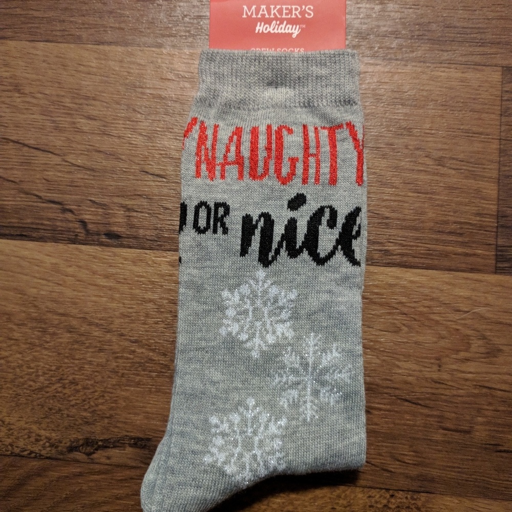 New! Holiday socks